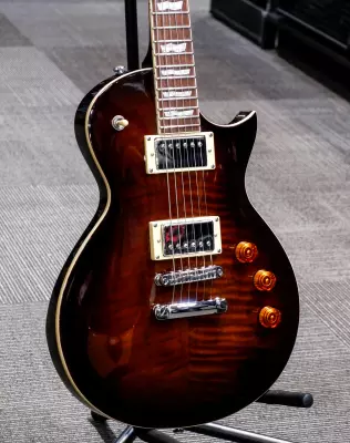 ESP Guitars - LTD EC-256FM - Dark Brown Sunburst
